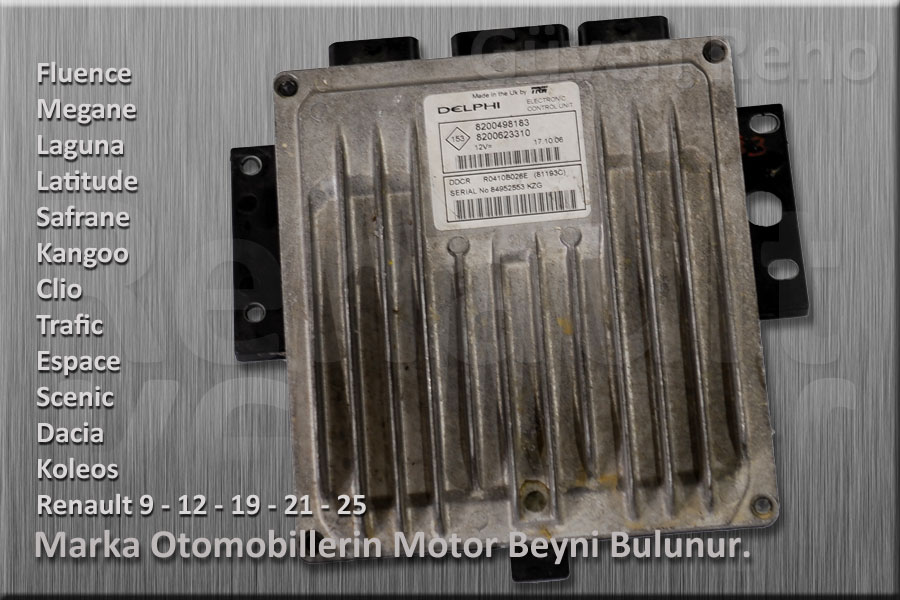 RENAULT TALİSMAN ÇIKMA YEDEK PARÇA MOTOR BEYNİ_31C